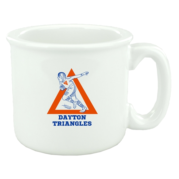 15 Ounce Solid Color Ceramic Campfire Mug - 15 Ounce Solid Color Ceramic Campfire Mug - Image 4 of 8