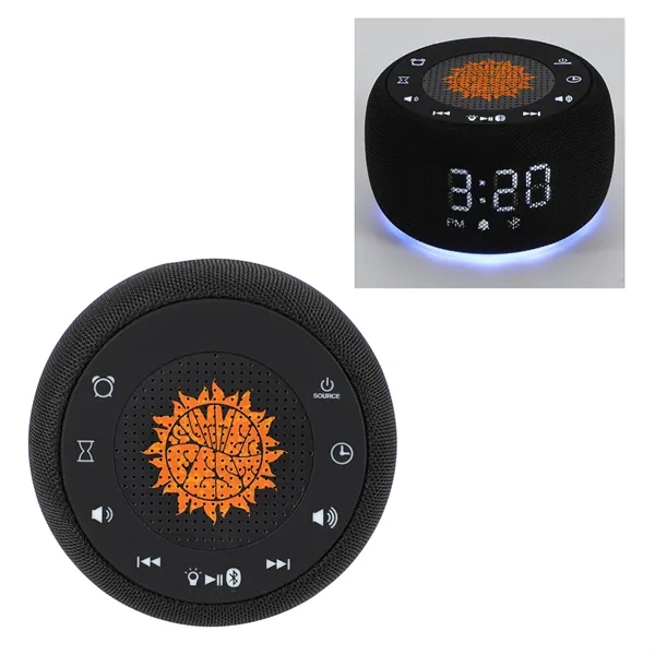 Meridian Digital Clock with Wireless Speaker & White Noise S