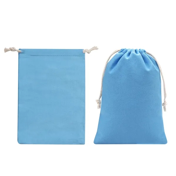 7"x5" Cotton Drawstring Bags Small Gift Pouch