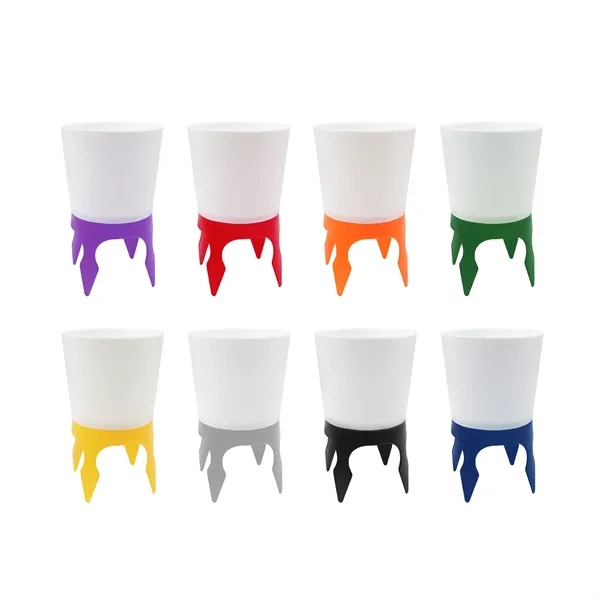 Detachable Plastic Beach Cup Holder With Bottle Opener