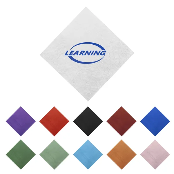 2 Ply Disposable Beverage Napkins For Party 10"x10"