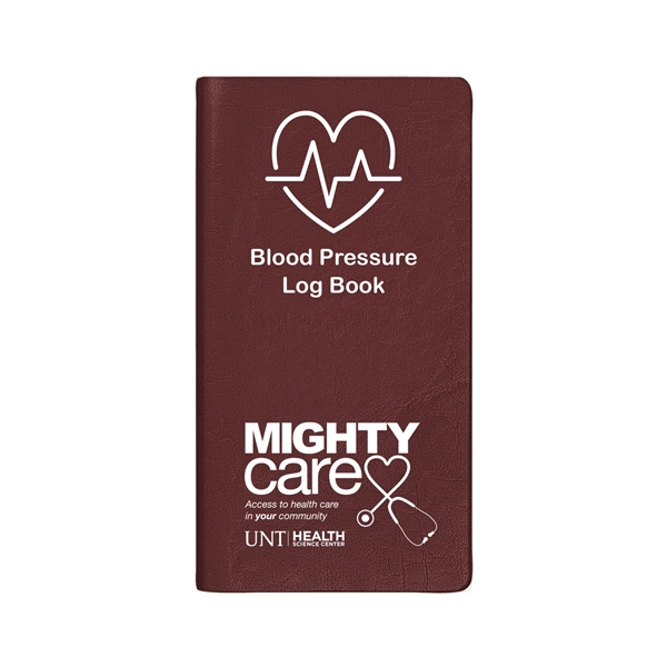 Continental Vinyl Cover Blood Pressure Health Log Book - Continental Vinyl Cover Blood Pressure Health Log Book - Image 3 of 6