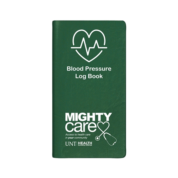 Continental Vinyl Cover Blood Pressure Health Log Book - Continental Vinyl Cover Blood Pressure Health Log Book - Image 4 of 6