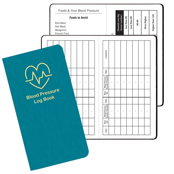 Shimmer Cover Blood Pressure Health Log Book - Shimmer Cover Blood Pressure Health Log Book - Image 0 of 5
