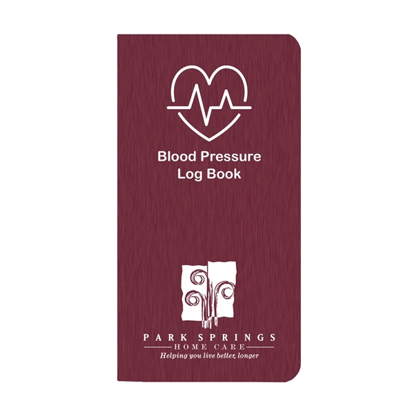 Shimmer Cover Blood Pressure Health Log Book - Shimmer Cover Blood Pressure Health Log Book - Image 2 of 5