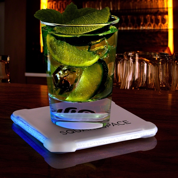 Sci-Fi Pulse Light Up Drink Coaster - Sci-Fi Pulse Light Up Drink Coaster - Image 1 of 2