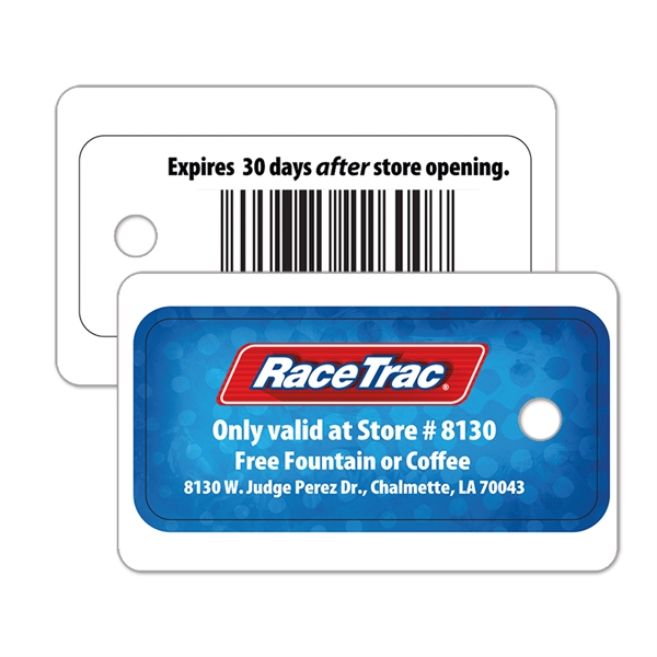 Digital Full Color Laminated Plastic Punch Out Key Tag - Digital Full Color Laminated Plastic Punch Out Key Tag - Image 0 of 0