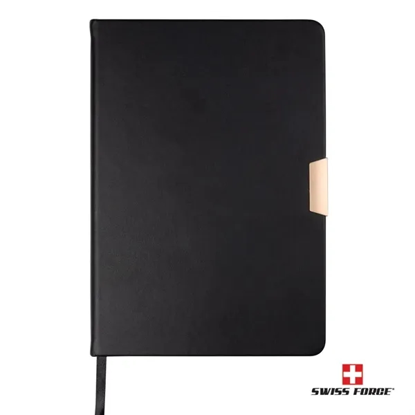Swiss Force® Bolivar Hardcover Journal w/Gold Accent