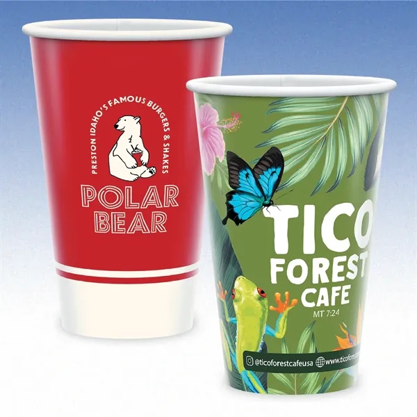 16 oz- Recyclable Paper Cups