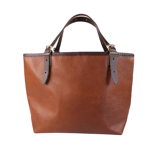 DULUTH PACK BISON LEATHER MARKET TOTE - DULUTH PACK BISON LEATHER MARKET TOTE - Image 1 of 15