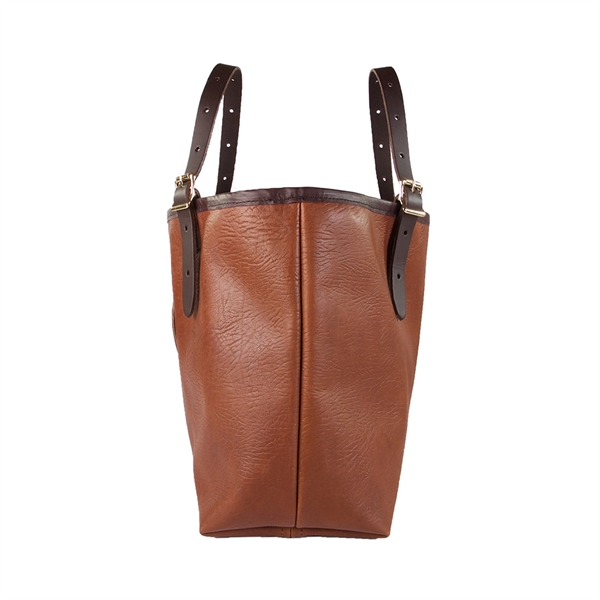 DULUTH PACK BISON LEATHER MARKET TOTE - DULUTH PACK BISON LEATHER MARKET TOTE - Image 2 of 15