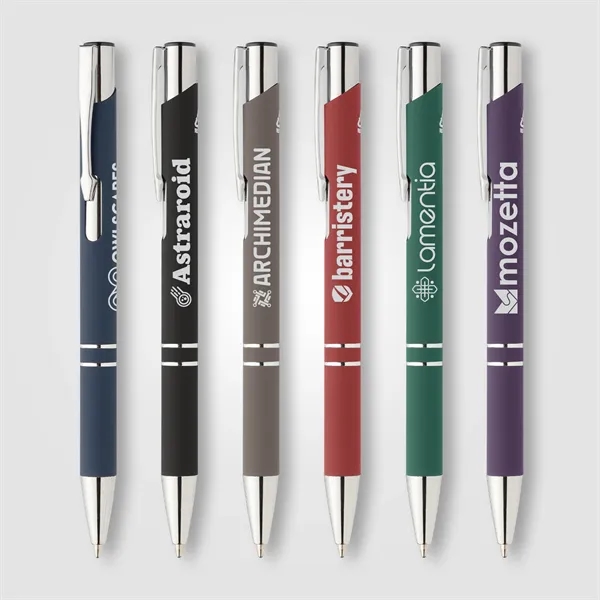 Tres-Chic Recycled Aluminum Chrome Trim Pen