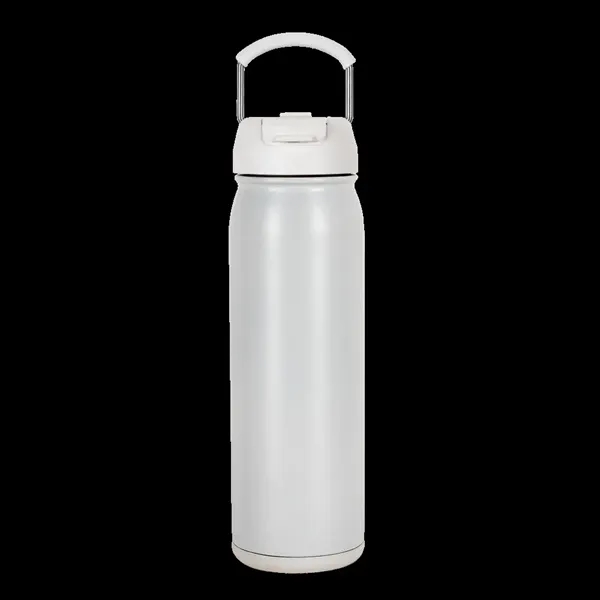 Custom Pocket Hydro 24oz SS Vacuum Water bottle w Compartment