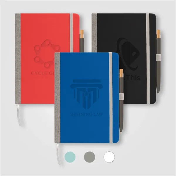 Steinbeck Recycled Hard Cover Journal & Pen Set