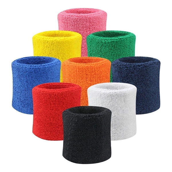 Terry Cloth Wrist Band - Terry Cloth Wrist Band - Image 1 of 3