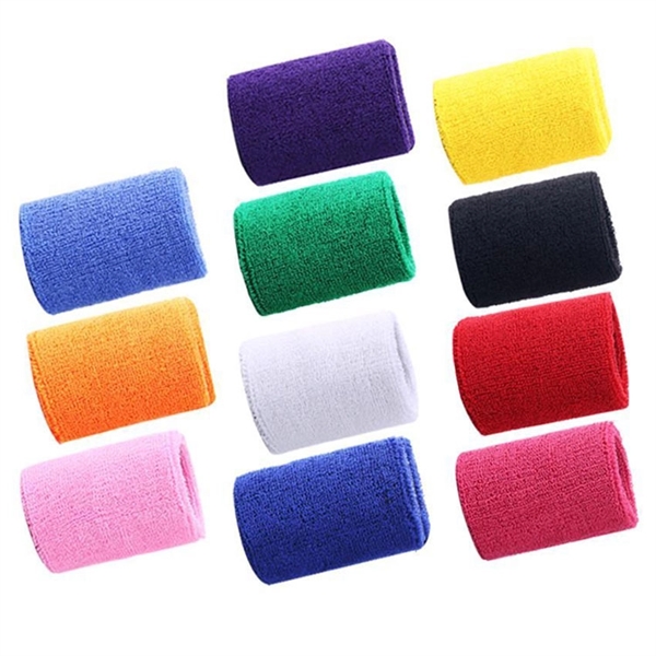 Terry Cloth Wrist Band - Terry Cloth Wrist Band - Image 3 of 3
