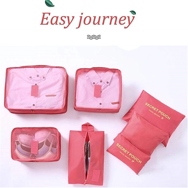 7 Set Travel Storage Bags - 7 Set Travel Storage Bags - Image 2 of 3