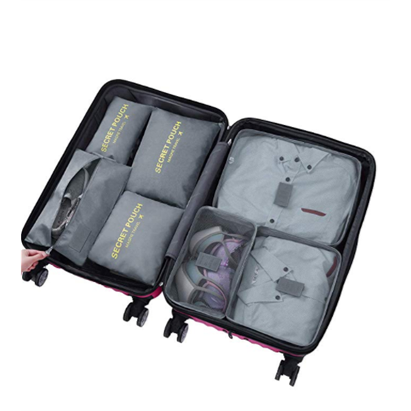 7 Set Travel Storage Bags - 7 Set Travel Storage Bags - Image 0 of 3