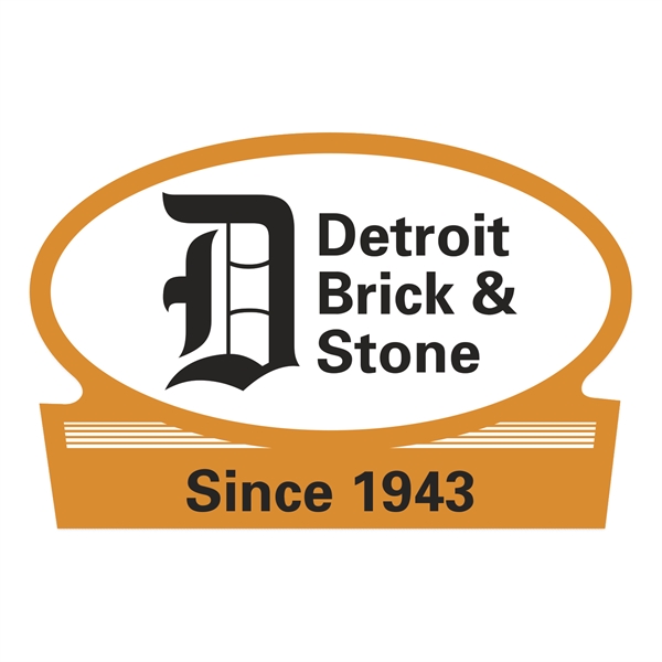 Oval w/ Rectangle Bottom White Vinyl Hard Hat Decal