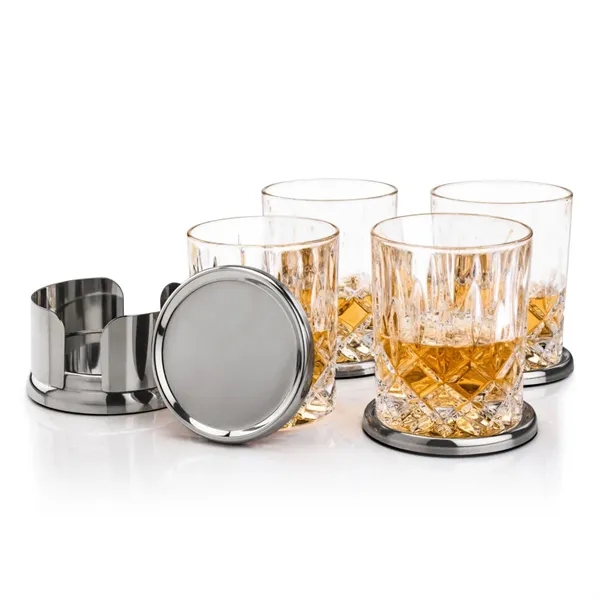 Baldoni Coasters & RIEDEL Spey On-the-Rocks Set