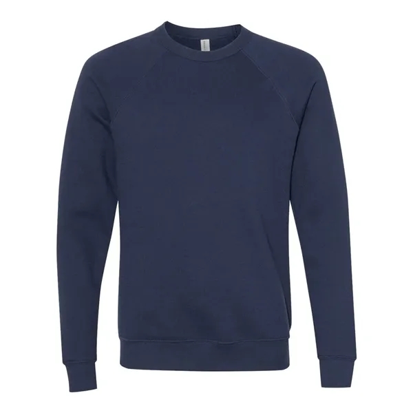 BELLA + CANVAS Unisex Sponge Fleece Raglan Crewneck Sweat...