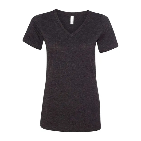 Custom BELLA + CANVAS Women's Relaxed Triblend V-Neck Tee