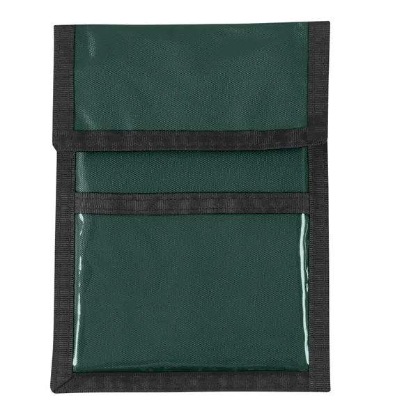 rPET Neck Wallet Badge Holder