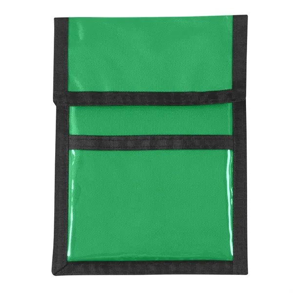 rPET Neck Wallet Badge Holder
