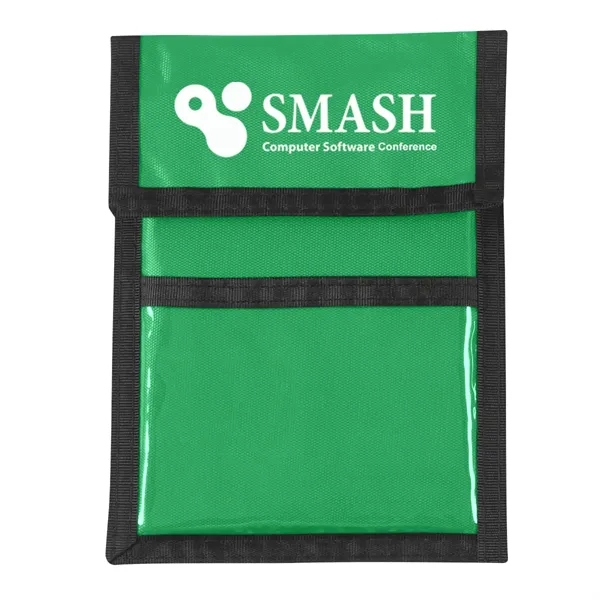 rPET Neck Wallet Badge Holder