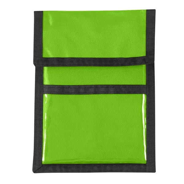 rPET Neck Wallet Badge Holder