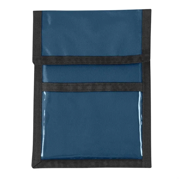 rPET Neck Wallet Badge Holder