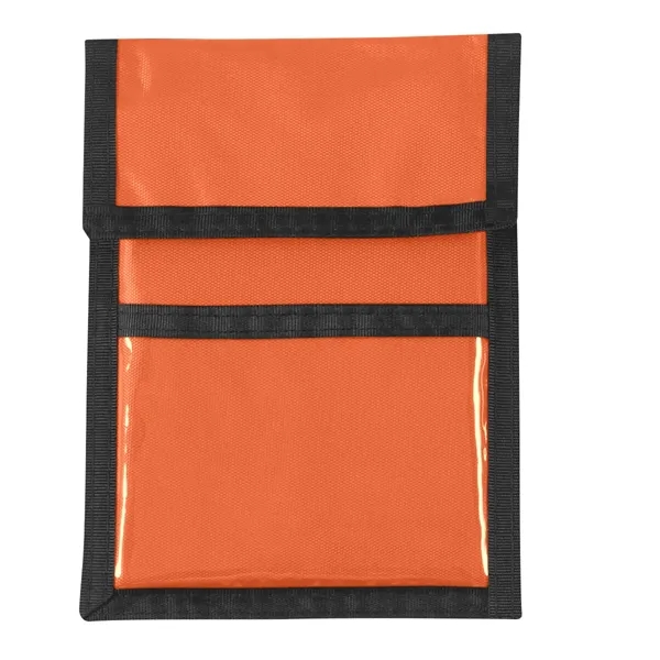 rPET Neck Wallet Badge Holder