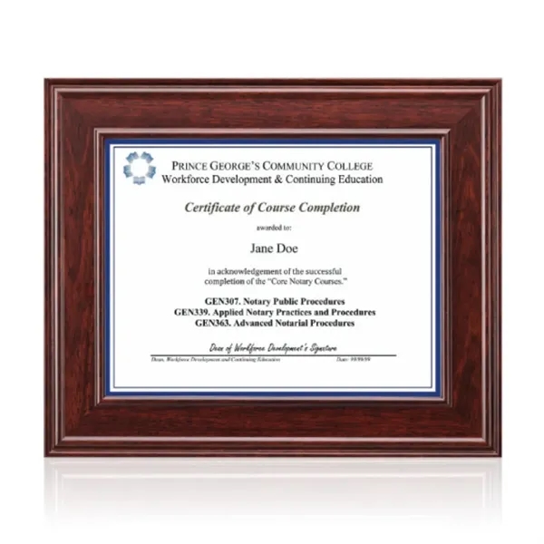 Calthrop Certificate Holder