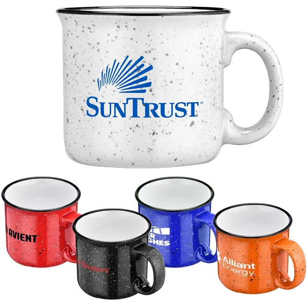 15oz. Speckled Ceramic Wide-Rim Mug