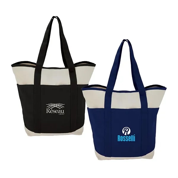Myrtle Natural Canvas Tote