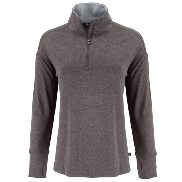 Cutter & Buck Forge Recycled Four-Way Stretch Womens Quar...