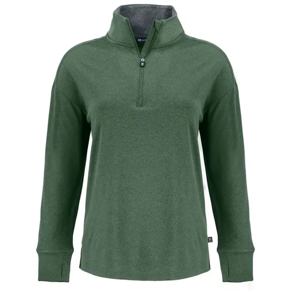 Cutter & Buck Forge Recycled Four-Way Stretch Womens Quar...