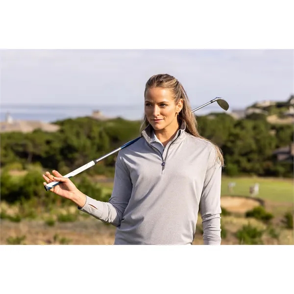 Cutter & Buck Forge Recycled Four-Way Stretch Womens Quar...