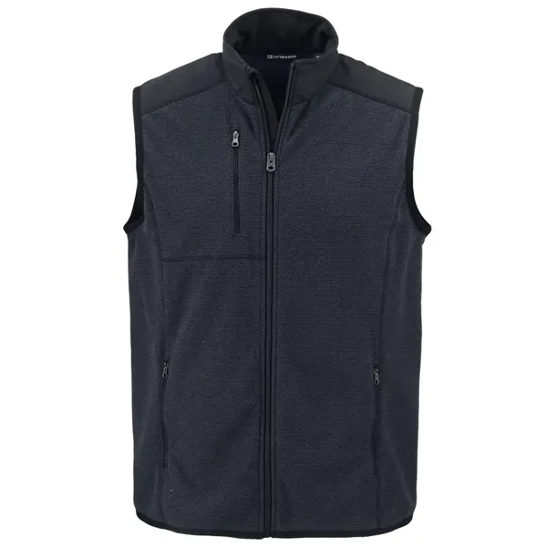 Cutter & Buck Hunts Point Recycled Fleece Mens Hybrid Ful...