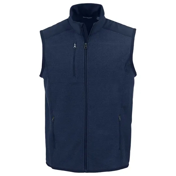 Cutter & Buck Hunts Point Recycled Fleece Mens Hybrid Ful...
