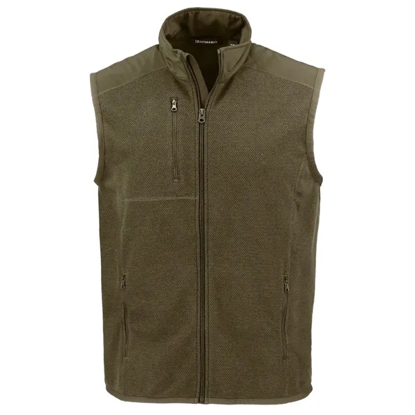 Cutter & Buck Hunts Point Recycled Fleece Mens Hybrid Ful...