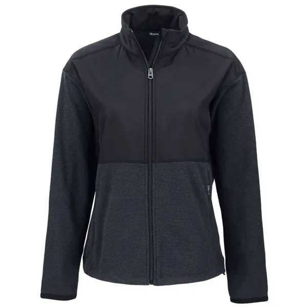 Cutter & Buck Hunts Point Recycled Fleece Womens Hybrid F...