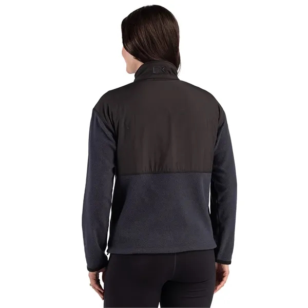 Cutter & Buck Hunts Point Recycled Fleece Womens Hybrid F...