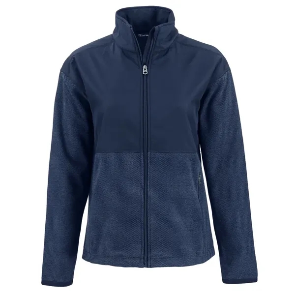 Cutter & Buck Hunts Point Recycled Fleece Womens Hybrid F...