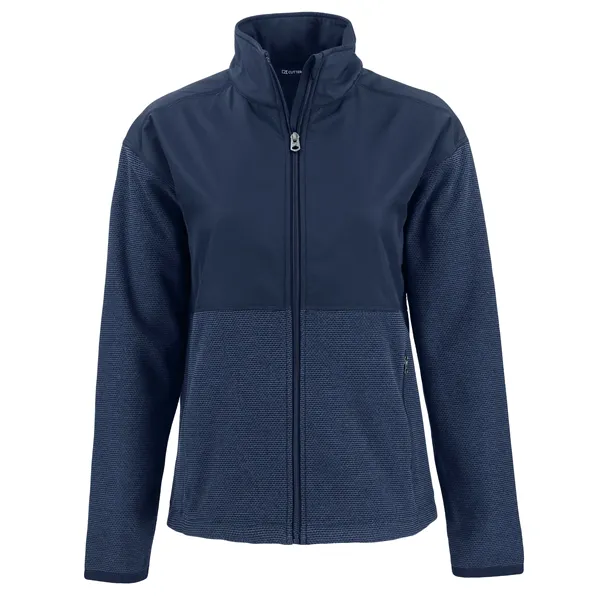 Cutter & Buck Hunts Point Recycled Fleece Womens Hybrid F...