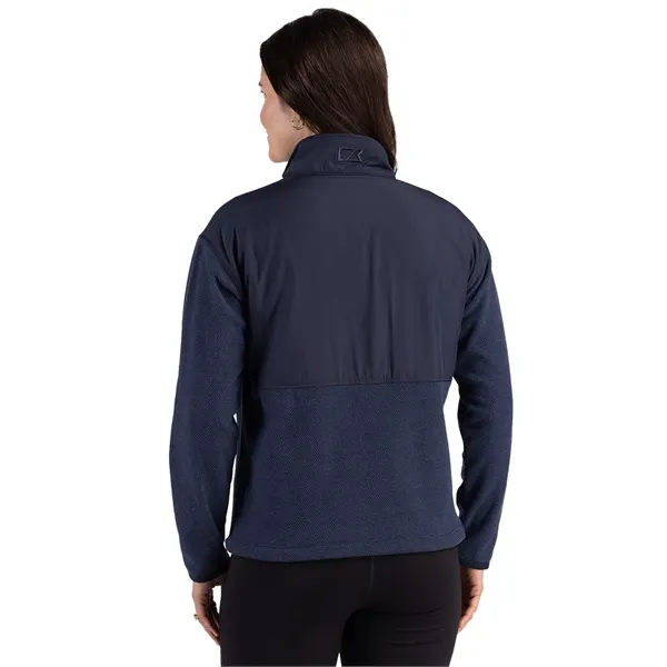 Cutter & Buck Hunts Point Recycled Fleece Womens Hybrid F...