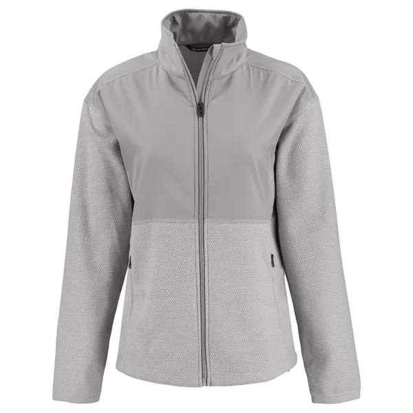 Cutter & Buck Hunts Point Recycled Fleece Womens Hybrid F...