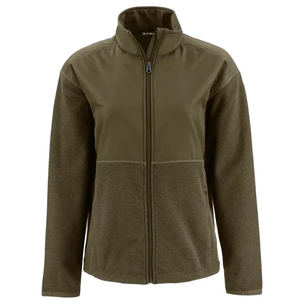 Cutter & Buck Hunts Point Recycled Fleece Womens Hybrid F...