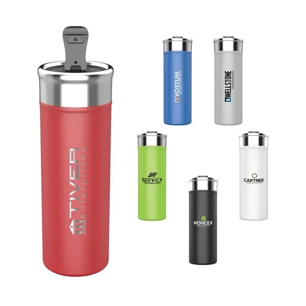 Esen 18 oz. Double Wall Stainless Steel Vacuum Tumbler wi...