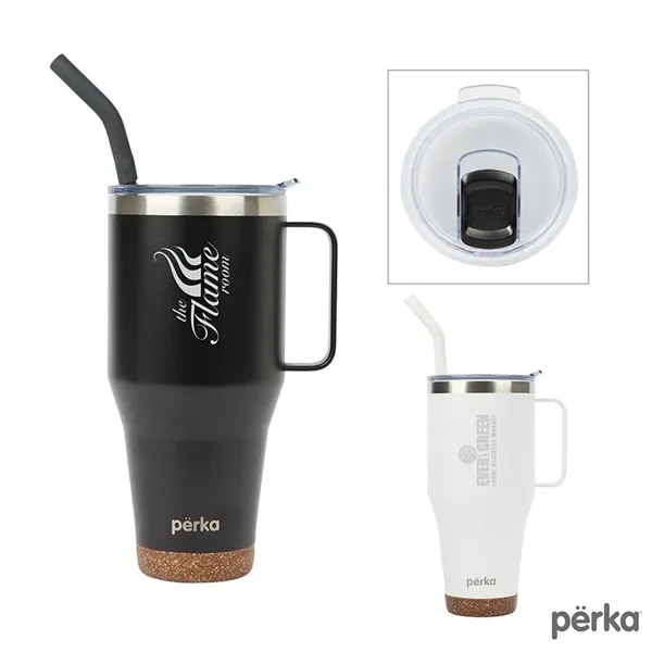 Perka® Hartford 40 oz. Double Wall, Stainless Steel Trave...